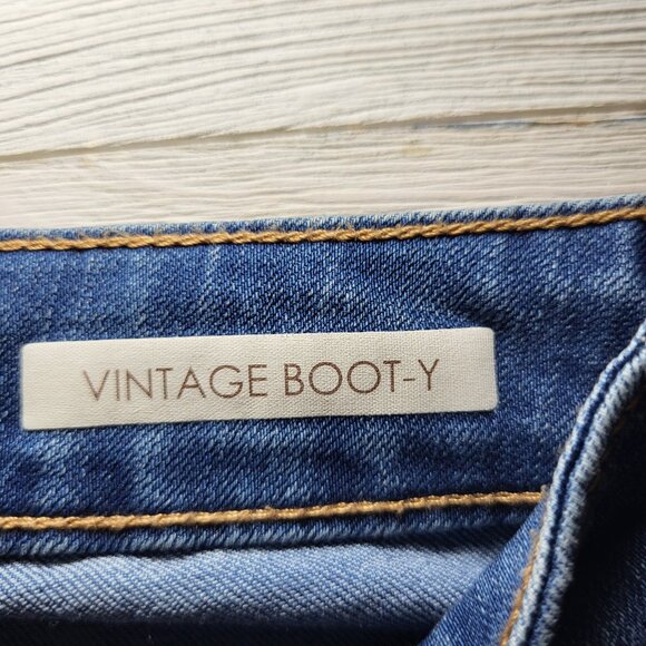Vintage America Denim Jeans Retro BOOT-Y Style Size 8/29. - Picture 2 of 6